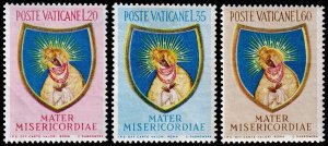 Vatican City Scott 189-191 (1954) Mint NH VF Complete Set, CV $23.90 C