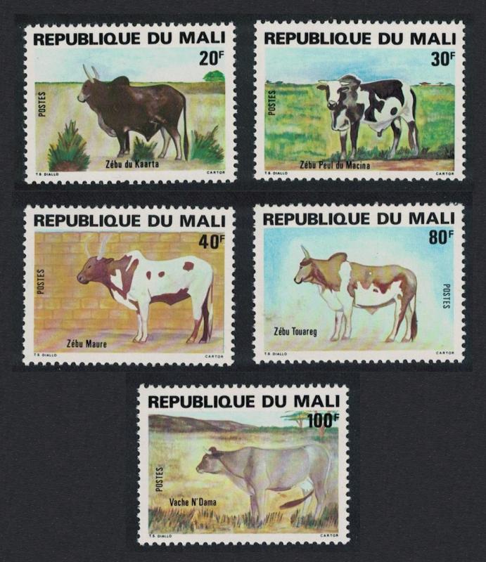 Mali Cattle 5v SG#835-839