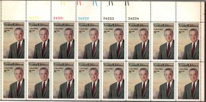 United States Scott #1503 Mint Plate Block NH OG, 16 beautiful stamps!