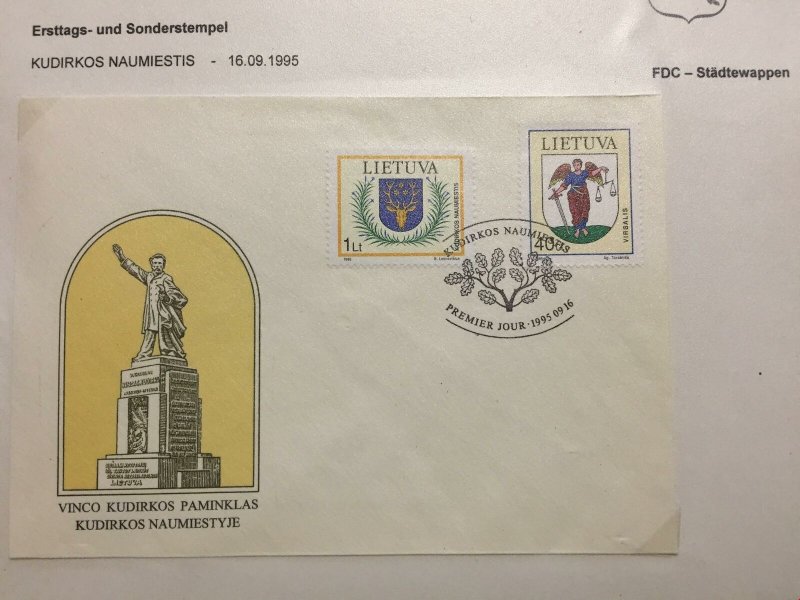 LITHUANIA 1996 Covers FDC  x 25 Europa Butterflies (La299