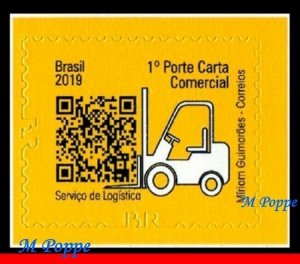 19-R1 BRAZIL 2019 POST, POSTAL PRODUCTS, SERVICES SERIES: LOGISTICS, MNH