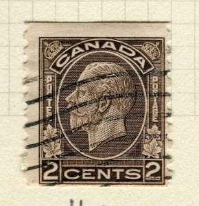 CANADA; 1932/33 early GV issue Coil stamp fine used Shade of 2c. value