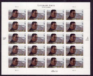 USA-Sc#4386- id12-unused NH sheet-literary Arts-Richard Wright-2009-