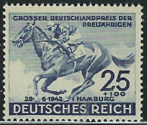 Germany B204 MNH 242 Race Horse (an2040)