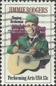 # 1755 USED JIMMIE RODGERS AND LOCOMOTIVE