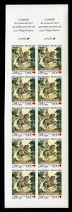 France, 1950-Present #B663 (YT 2946) Cat€400, 1995 Red Cross, imperf. bookl...