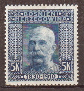 Bosnia & Herzegovina - Emperor Franz Josef - 80th Birthday # 108 - MH