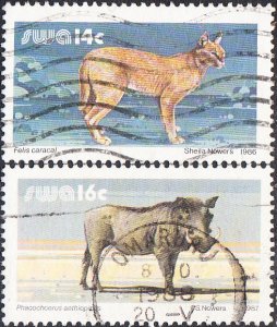 South West Africa  #556-557     Used