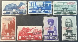 ERITREA # 168-174-MINT/HINGED*----COMPLETE SET----1934