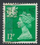 Great Britain Wales  SG W36 SC# WMMH18 Used  see scan 1 left side band