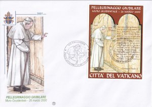 2001 - VATICAN - Sc #1185-1190 - FDC