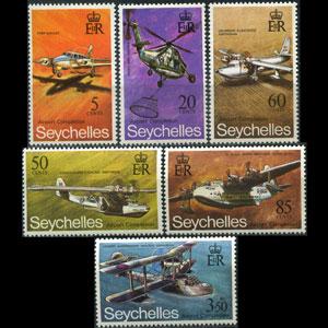SEYCHELLES 1971 - Scott# 285-90 Airport-Planes Set of 6 NH