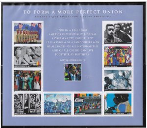 US #3937 2005 TO FORM A MORE PERFECT UNION PANE OF 10 37C STAMPS - MINT NH