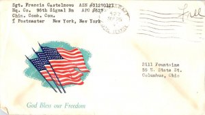 United States A.P.O.'s Soldier's Free Mail c1945 U.S. Army, Postal Service A....