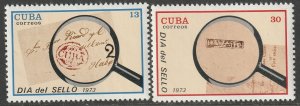 Cuba 1973 Sc 1796-7 set MNH**