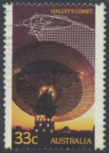Australia SG 1008  Sc#  982  Used Halley's Comet see details  / scans 