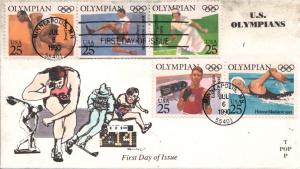 #2496-2500 Summer Olympics PopTop FDC