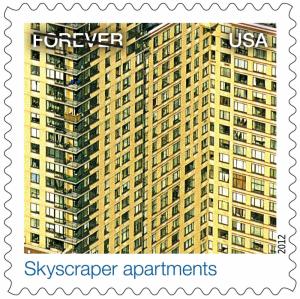 US 4710n Earthscapes Skycraper apartments forever single MNH 2012