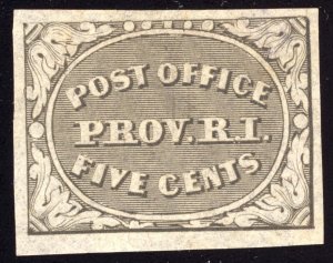 US Scott 10X1 Mint NG Postmaster Provisional 1846 gray black Lot T808