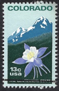 United States #1711 13¢ Colorado Statehood  (1977). Used.