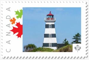West Point LIGHTHOUSE = postage stamp MNH Canada 2018 [p18-09-17]