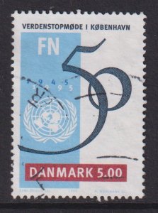 Denmark  #1021 used  1995  UN anniversary