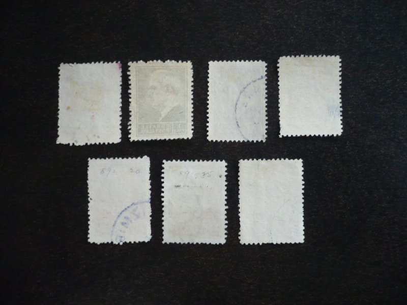 Stamps - Turkey - Scott# 875,877,884,885,891-893 - Used Part Set of 7 Stamps