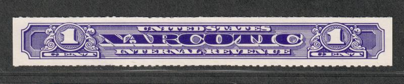 US Sc#RJA91b M/EF, Narcotic Revenue Stamp, No Gum, Cv. $15