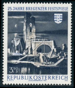 Austria  #877  Mint NH CV $0.55