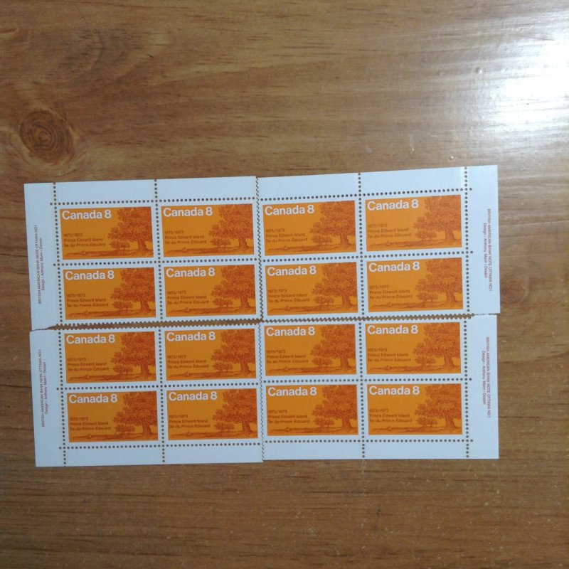 Canada SC 618 NH PL matched set