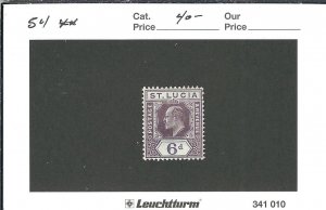 St. Lucia: Sc #54, MNH, Cat. $40 (47756) 