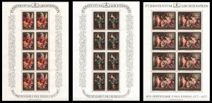 Liechtenstein # 595 - 597 MNH