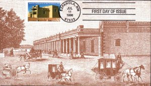 #3220 Spanish Settlement of the SW S & T FDC