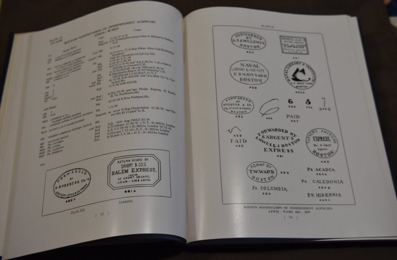 Doyle's_Stamps: First Edition, Boston Postal Markings to 1890, Blake & Davis