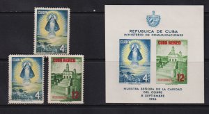 Cuba - 1956 set, mint and used