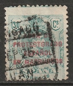 Spanish Morocco 1916 Sc 59 used