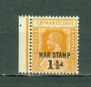 CAYMAN ISLANDS 1919 WAR TAX #MR6 MARGIN STAMP MNH...$1.00