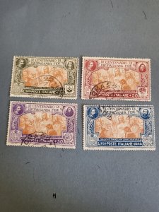 Stamps Italy Scott #143-6 used
