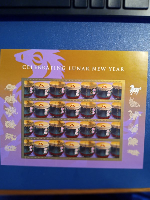 US# 4846, Lunar New Year, Year of the Horse, Sheet of 12 @ .46c, MNH (2014)