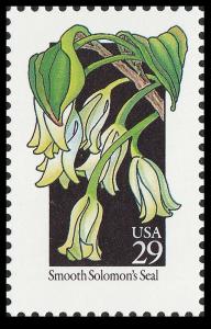 US 2691 Wildflowers Smooth Solomon's Seal 29c single MNH 1992