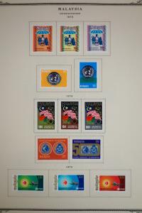 Malaysia 1960's to 1970's Stamp Collection