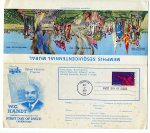 1372 W. C. Handy, ArtCraft Official Philatelic Program, FDC