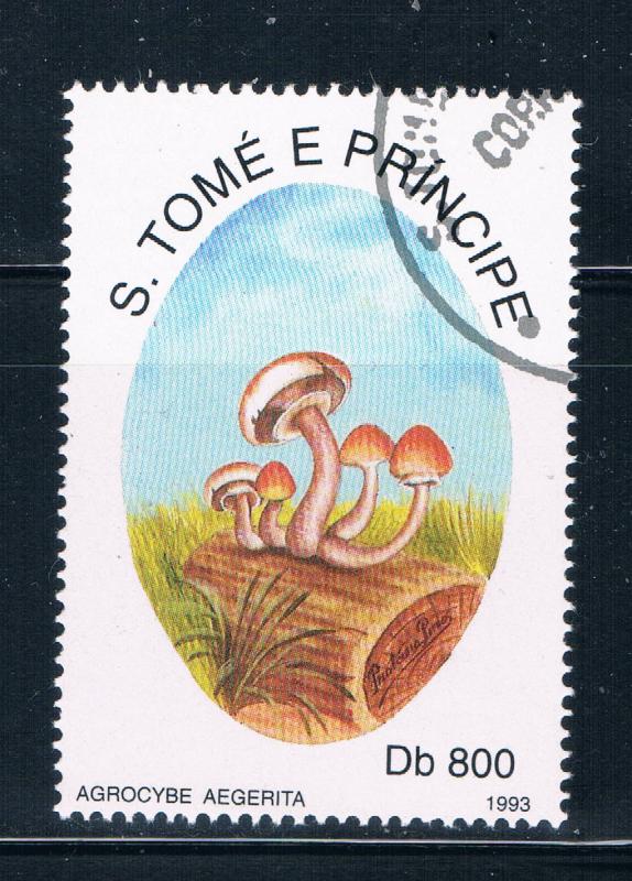 Saint Thomas and Prince Islands 1126 Used Mushrooms ur (GI0332)