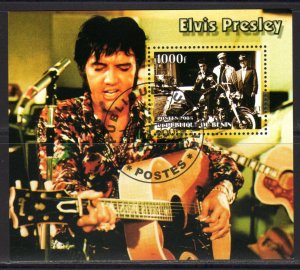 Benin 2006 MOTORCYCLE - ELVIS PRESLEY Souvenir Sheet CTO