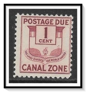 Canal Zone #J25 Postage Due NG