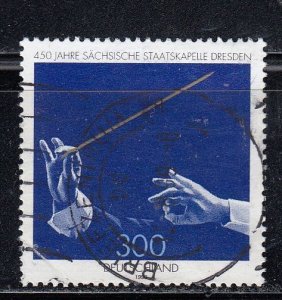 Germany 1998 Sc.#2022  450th Anniversary of Saxon State Orchestra, Dresden used
