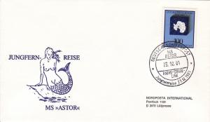 M. S. Astor Ship cacheted cover