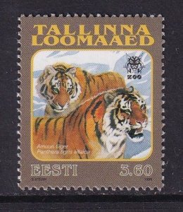 Estonia  #350  MNH  1998  Tallinn zoo  3.60k panthera