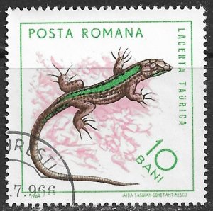 Romania ~ Scott # 1720 ~ Used ~ Bull Lizard