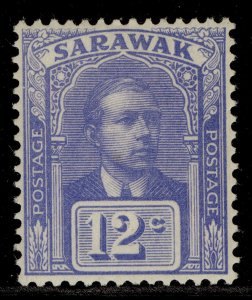 SARAWAK GV SG70, 12c bright blue, M MINT. Cat £22.